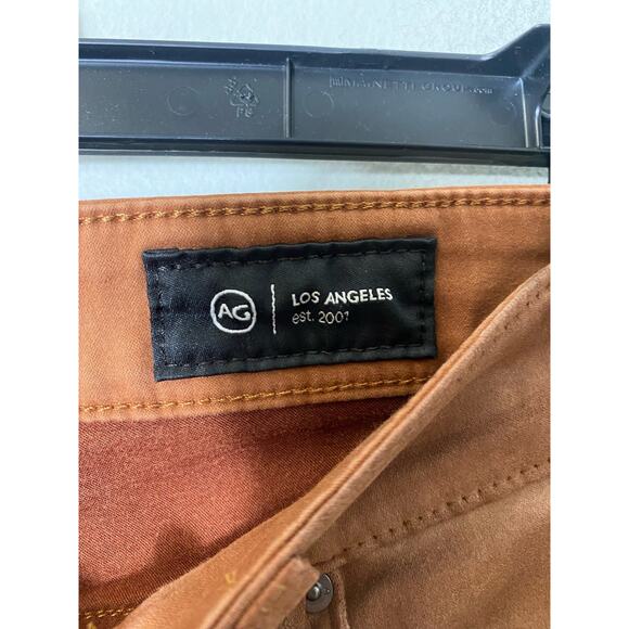 AG Los Angeles Brown Jeans Style Ankle Pants Sz 28 - Picture 3 of 4